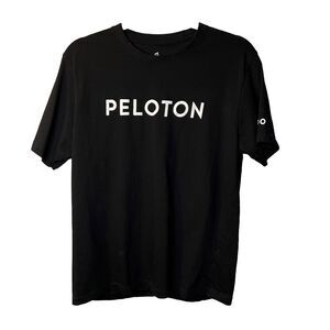 Peloton Century Club 100 Rides Women’s Medium Black Cycling T-Shirt EUC